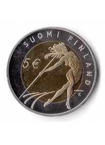 2005 - 5 euro FINLANDIA Atletica Fdc